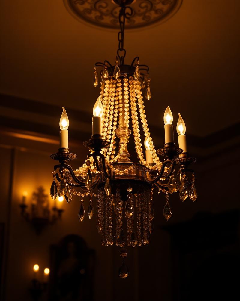Crystal chandelier